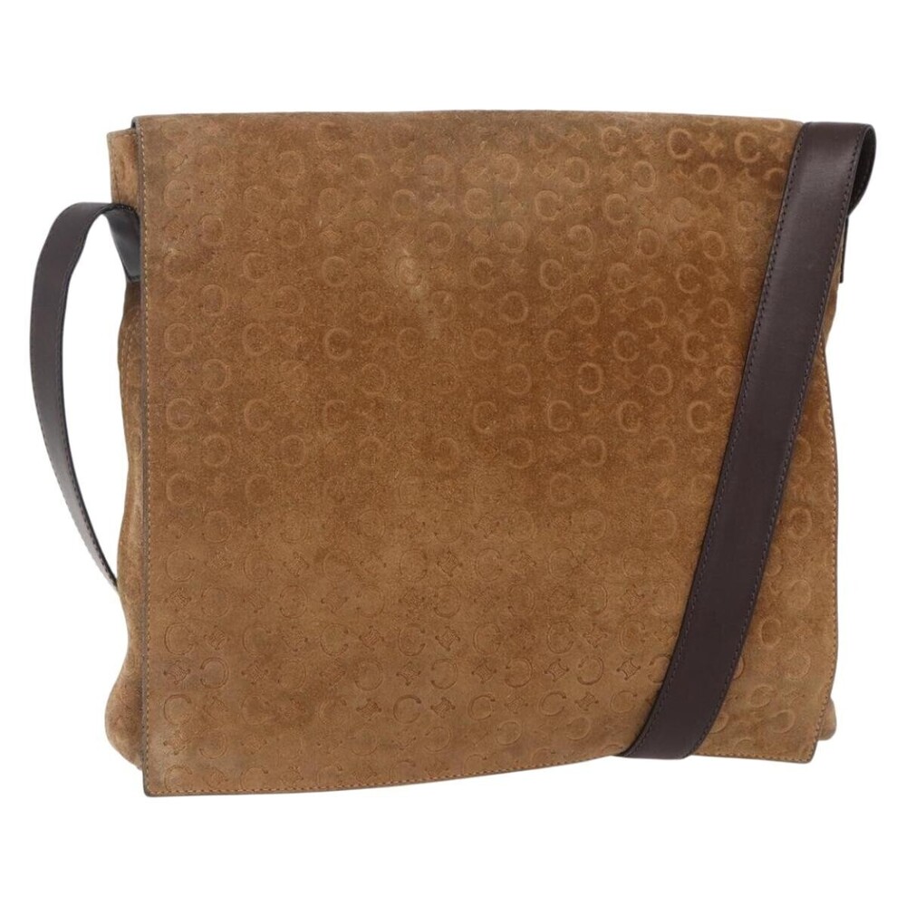 Celine C Macadam Shoulder Suede